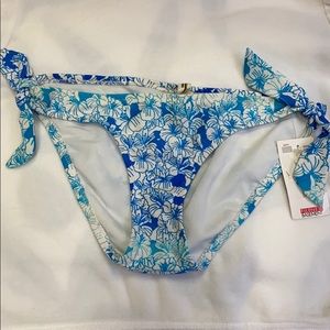 American eagle outfitters swimming bottoms blue